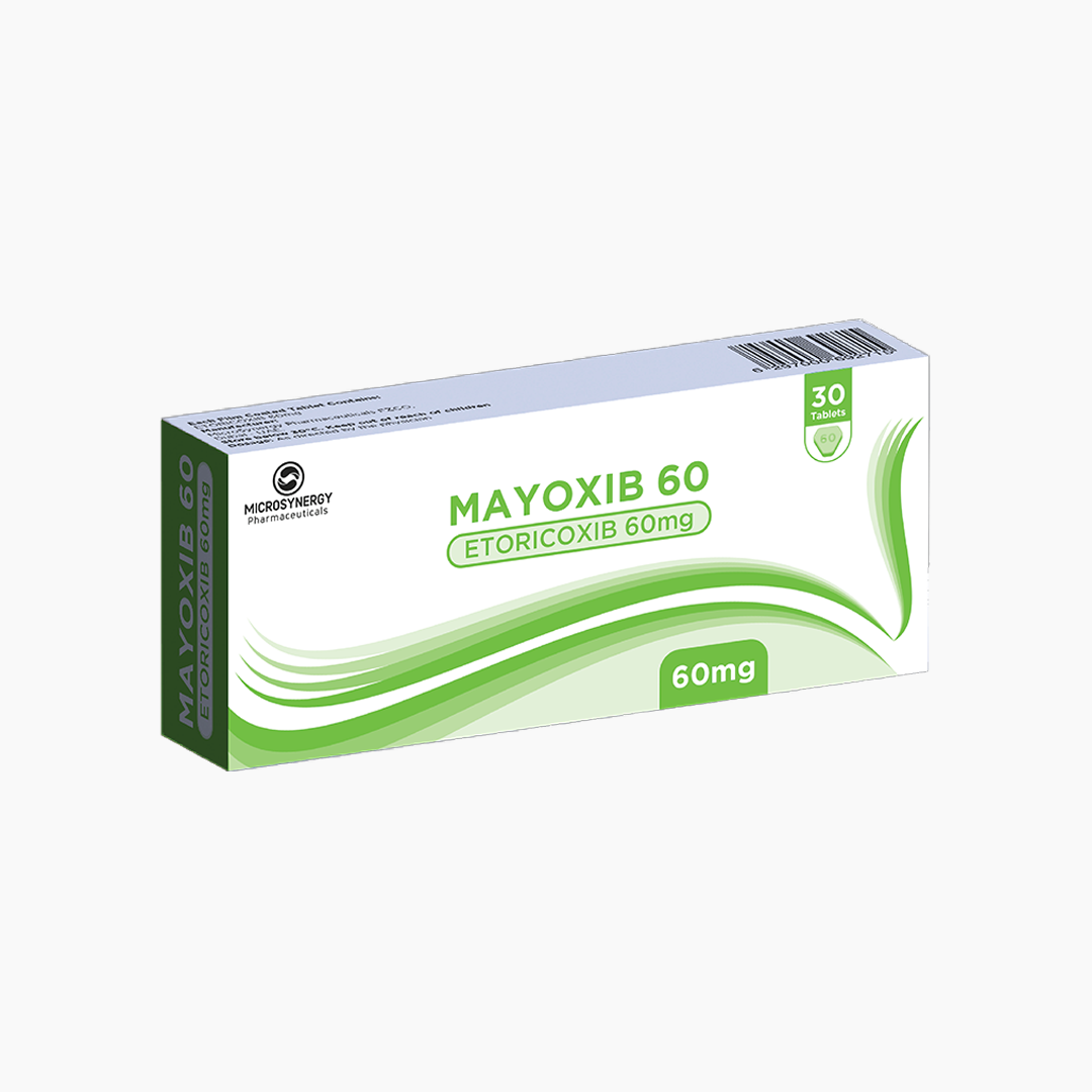 MAYOXIB 60MG 30T packaging visual